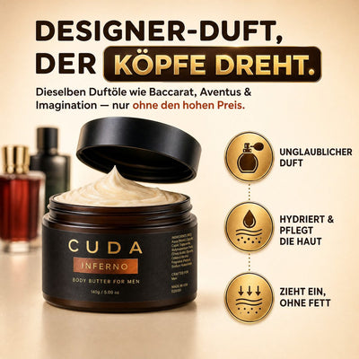 Cuda Body-Butter-Parfüm für Männer
