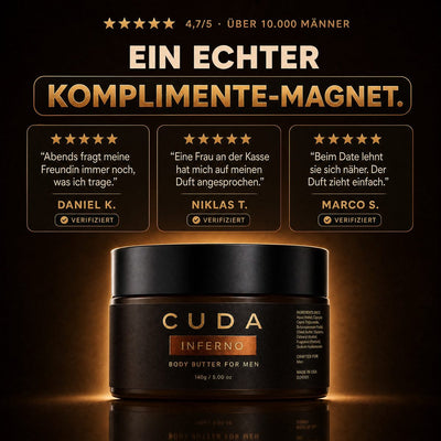 Cuda Body-Butter-Parfüm für Männer