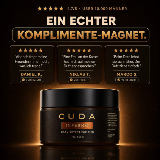 Cuda Body-Butter-Parfüm für Männer